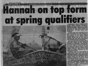 Hannah top form at spring qualifiers